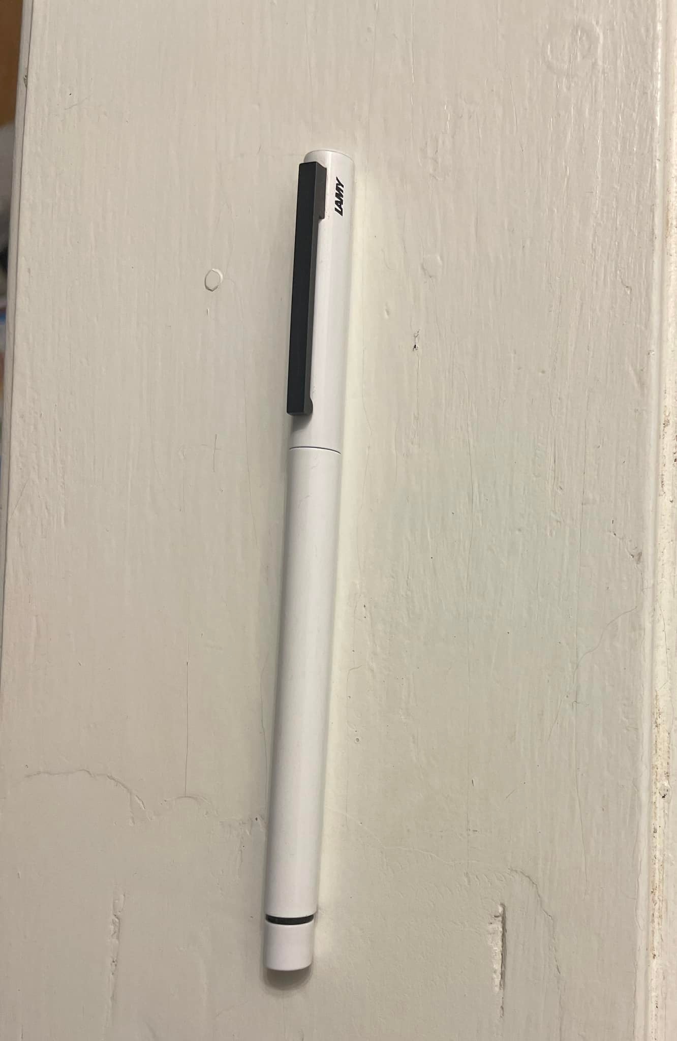This weeks ride. Lamy CP1 white lacquer.
