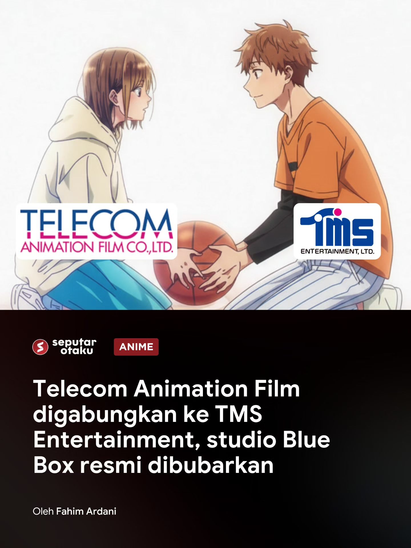 Seputar - Studio animasi legendaris Telecom Animation Film akan resmi ...