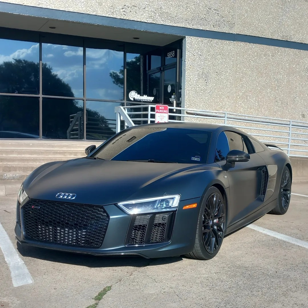 Dallas - This beautiful Audi R8 got our in house custom tune and now ...