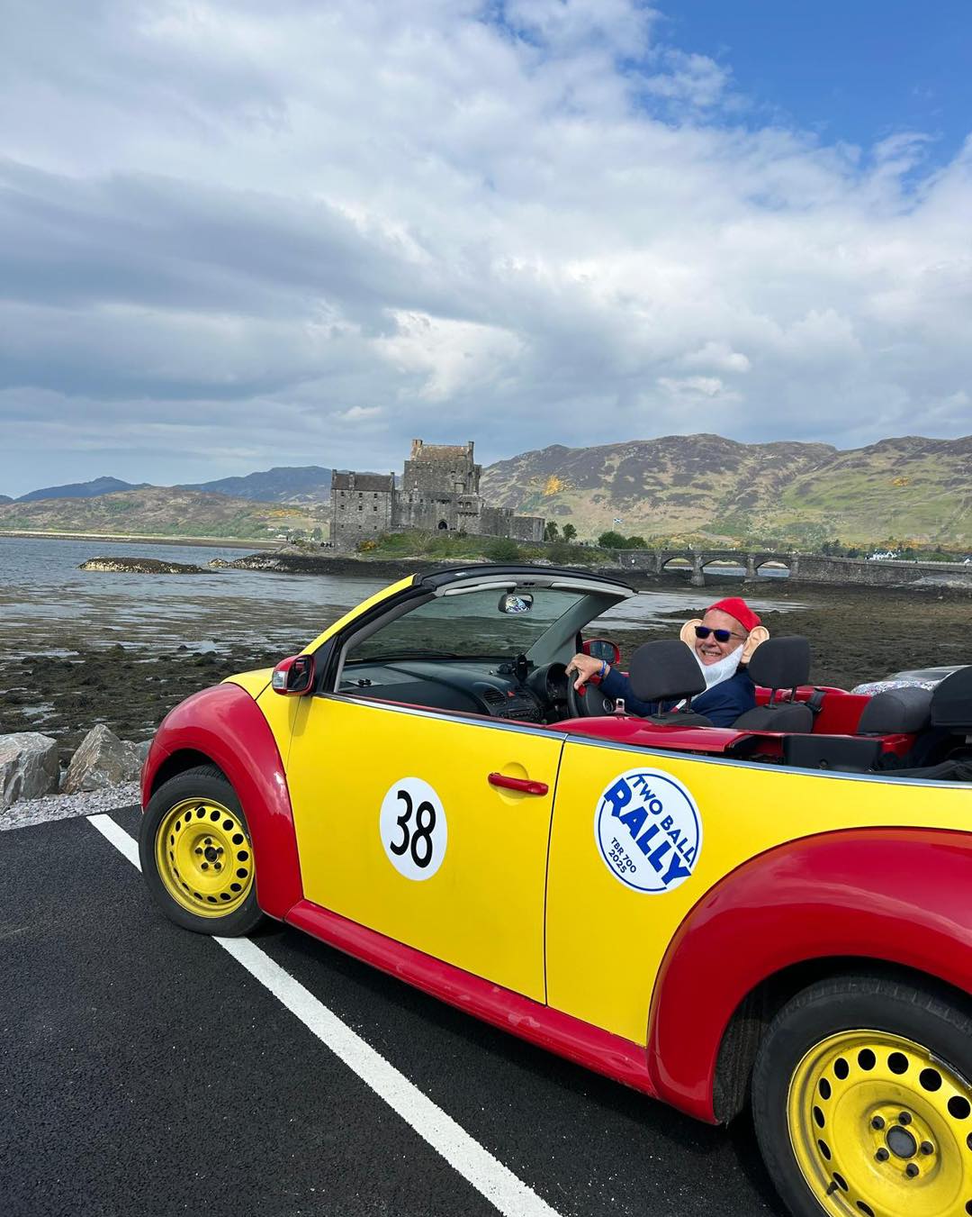 Two Ball Rally - One teams new sat nav for the TBR700 😂 let's hope they ...