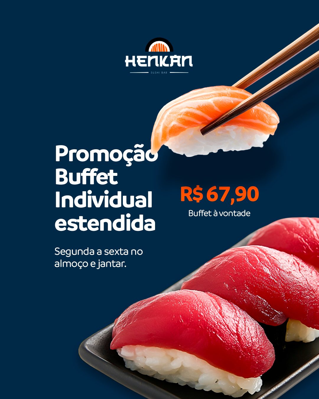 Henkan Sushi Bar | Bragança Paulista SP