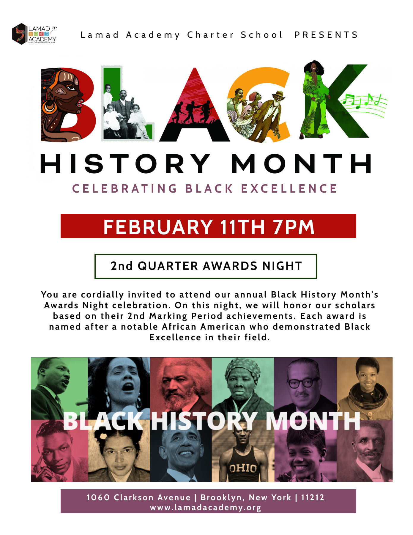 Our Annual Black History... - Lamad Academy Charter School | Facebook