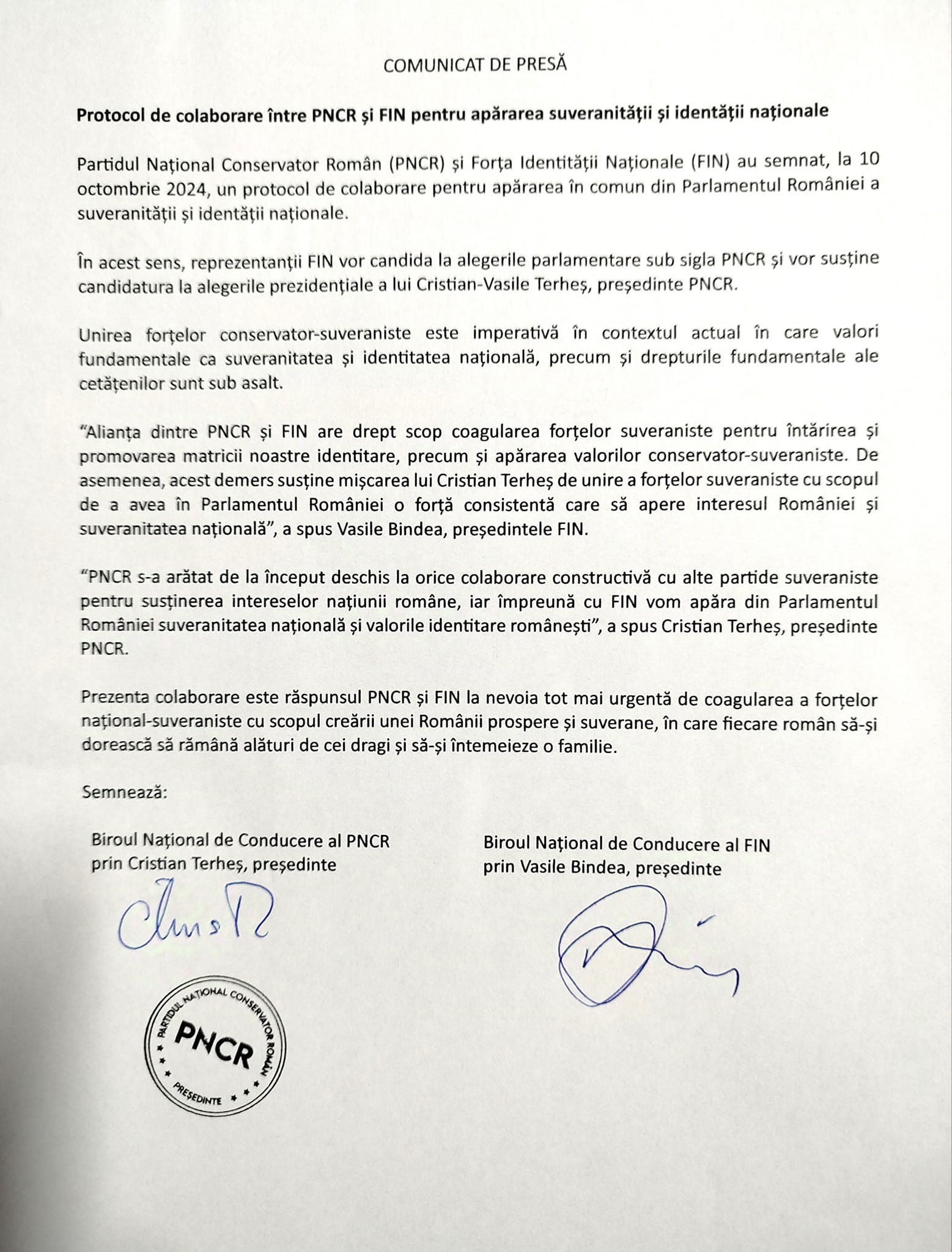 Partidul Forța Identității Naționale