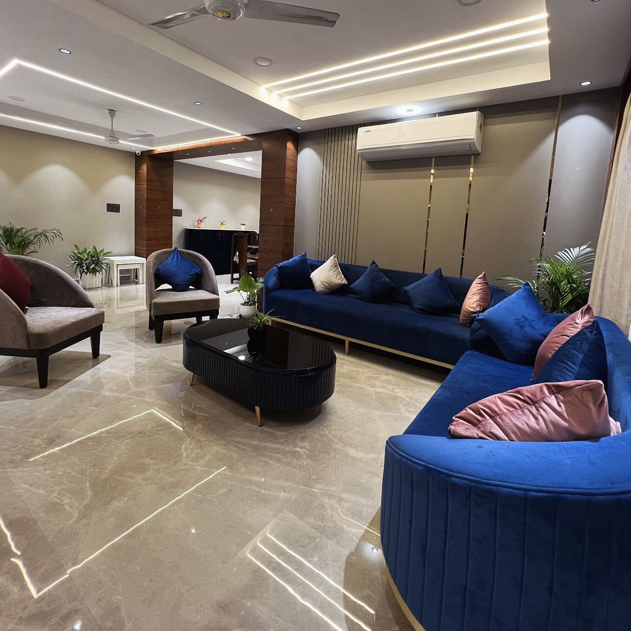 RK Interior - A closer look into the gorgeous hall done by... | Facebook