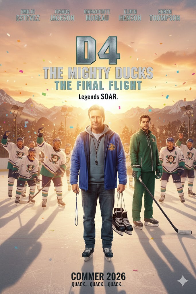 Film - 🎬 D4: THE MIGHTY DUCKS — THE FINAL FLIGHT (2026) ⭐ Emilio ...