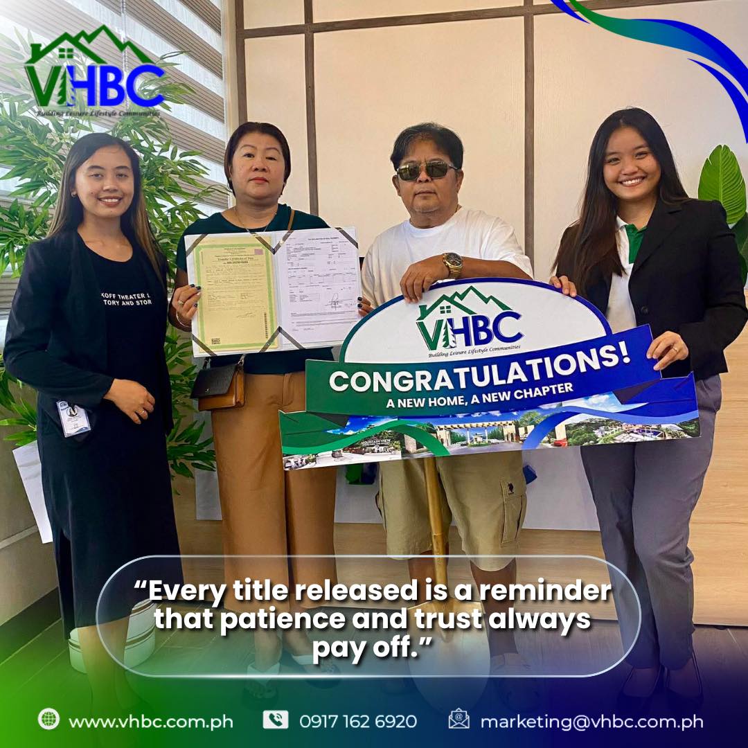 VHermosa - Our valued client has officially received their Lot Title at ...