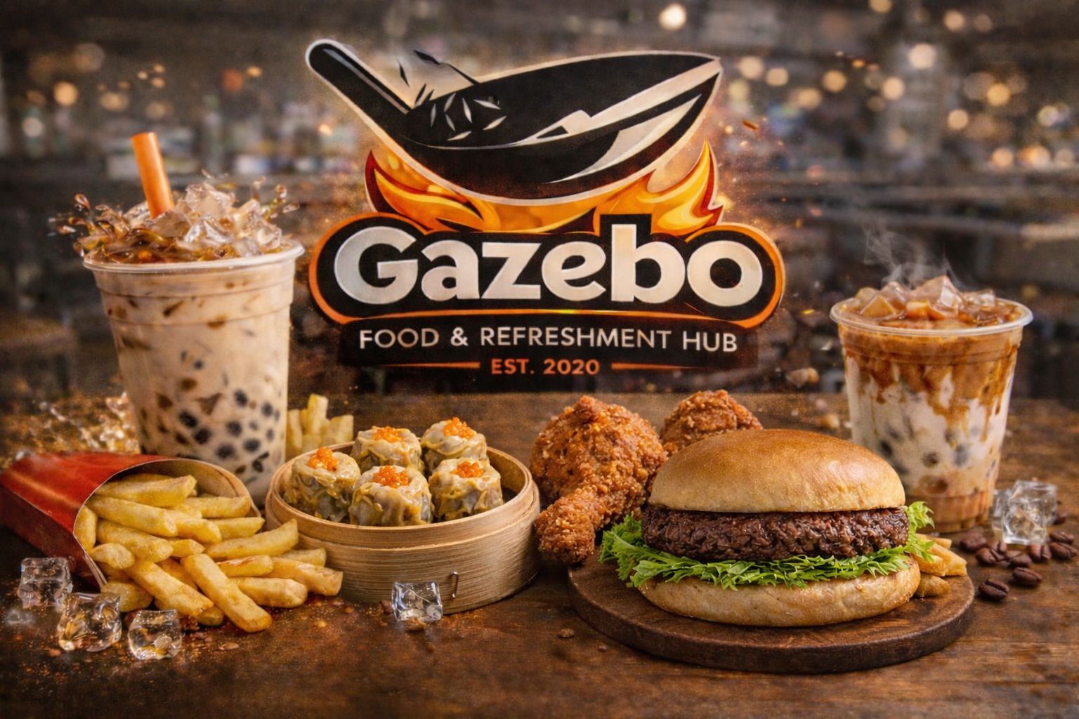 Gazebo Food & Refreshment Hub | Bogo