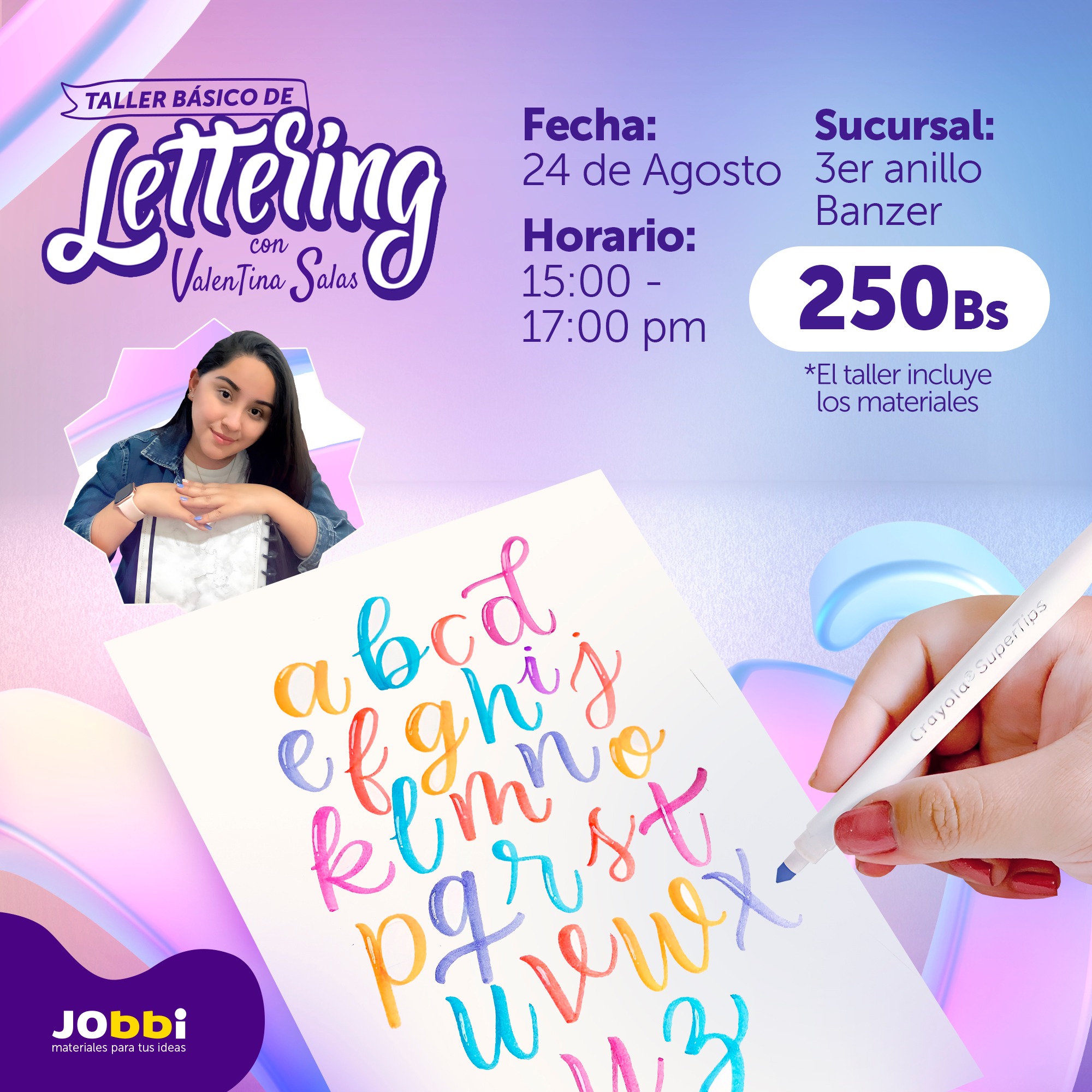 Jobbi - ¡El arte de dibujar letras vuelve a JOBBI! Te esperamos en ...
