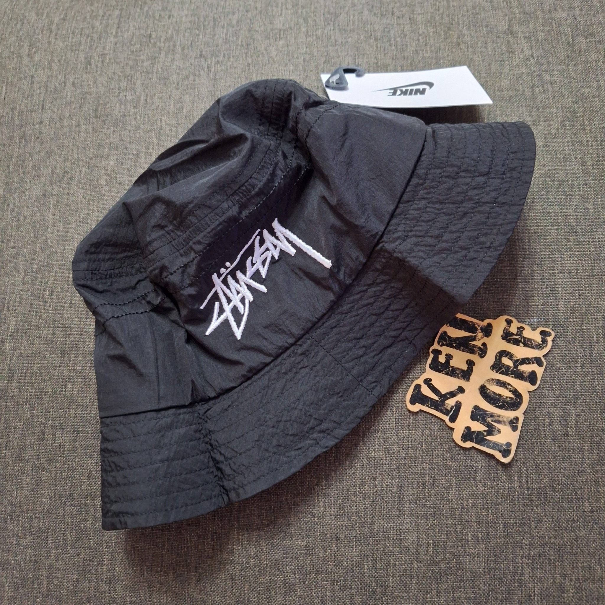 Nike x Stussy bucket hat 💥 - Color: Black - Size: L/XL - Features