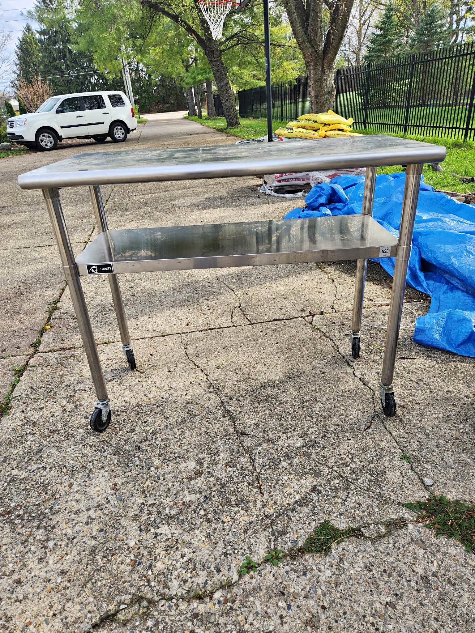 Trinity Stainless steel prep table - Outdoor Tables - Indianapolis ...