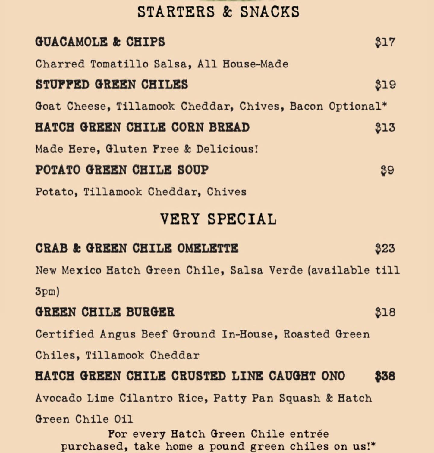 Our menu for Saturday has been... - Chelsea's Kitchen