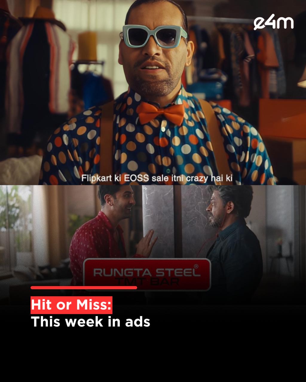 exchange4media - Hit or Miss: The Week in Ads. A look at the good, the ...