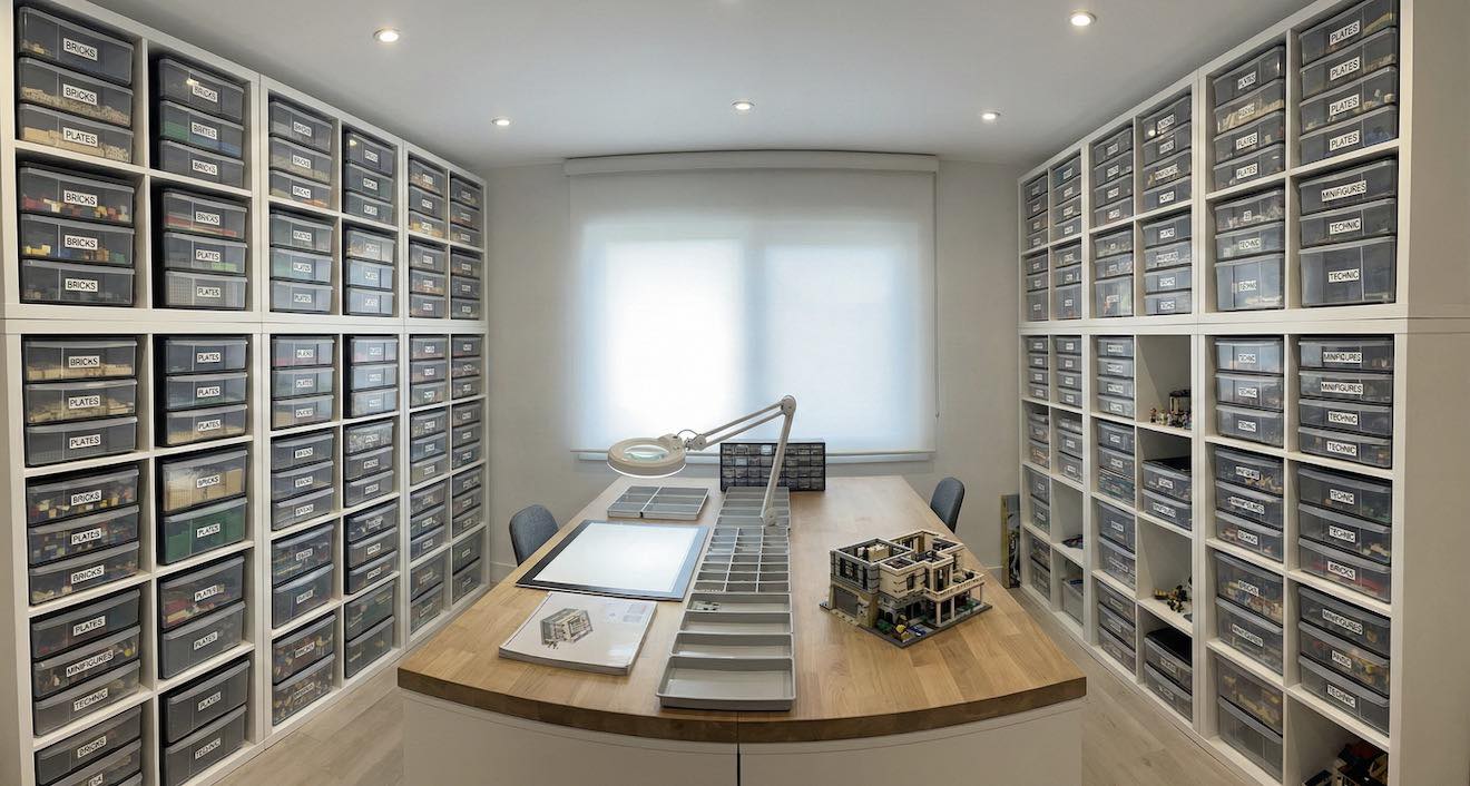 Bricks - LEGO Storage & Workspace Idea | Facebook