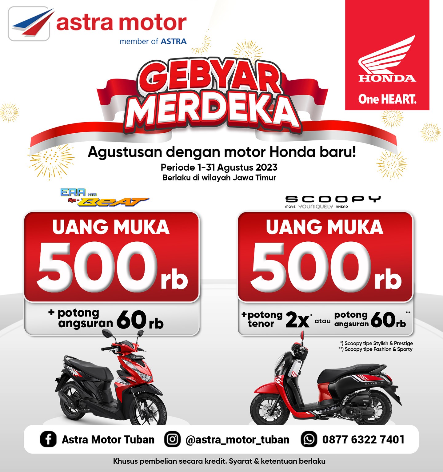 🎉🎉🎉 GEBYAR MERDEKA 🎉🎉🎉 Agustusan... - Astra Motor Tuban