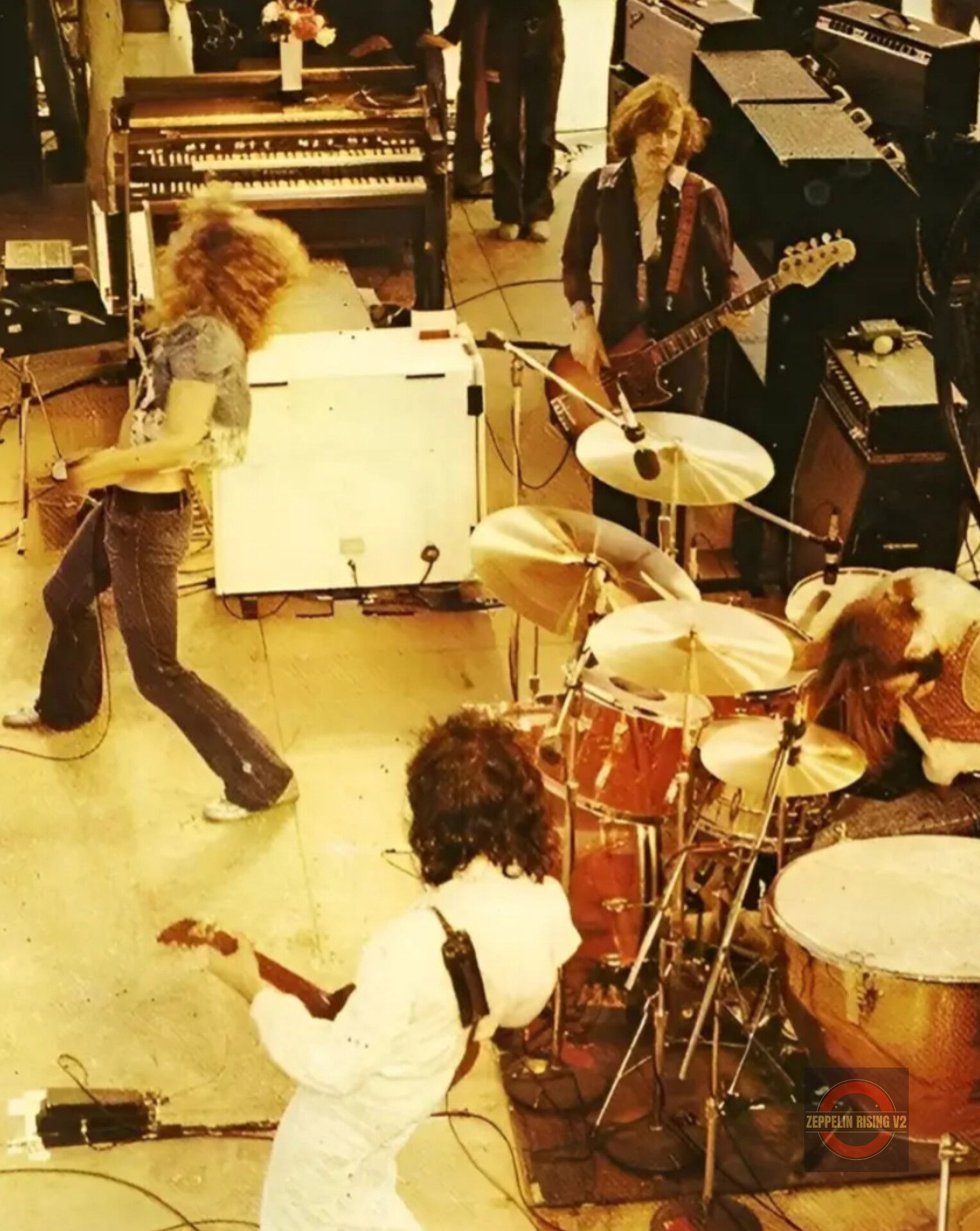 Led Zeppelin at Golden Gate Park 1973