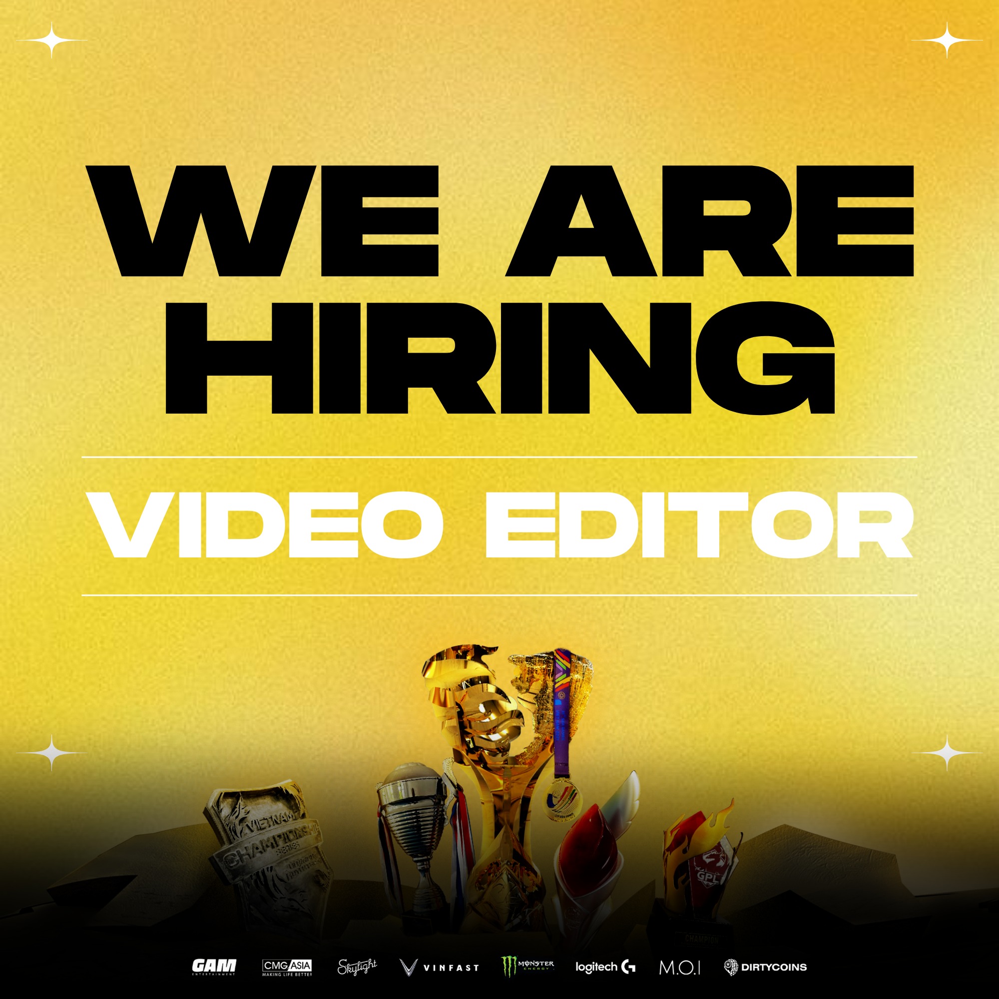 GAM Esports LoL - TUYỂN DỤNG - VIDEO EDITOR (PART-TIME)... | Facebook