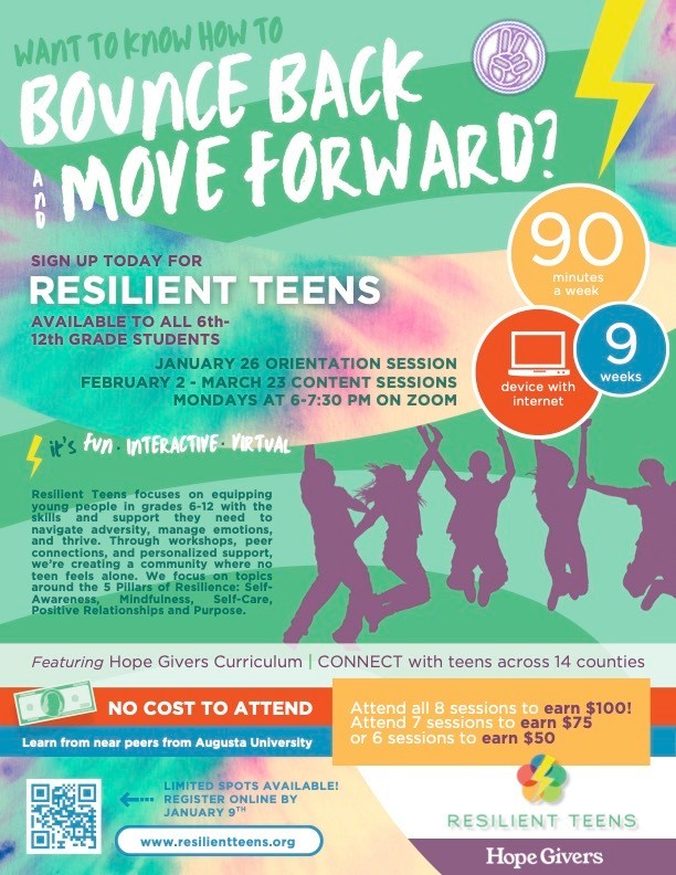 Resourced - 🎉 Resilient Teens 2026 Spring Cohort 🎉 Resilient Teens is a ...
