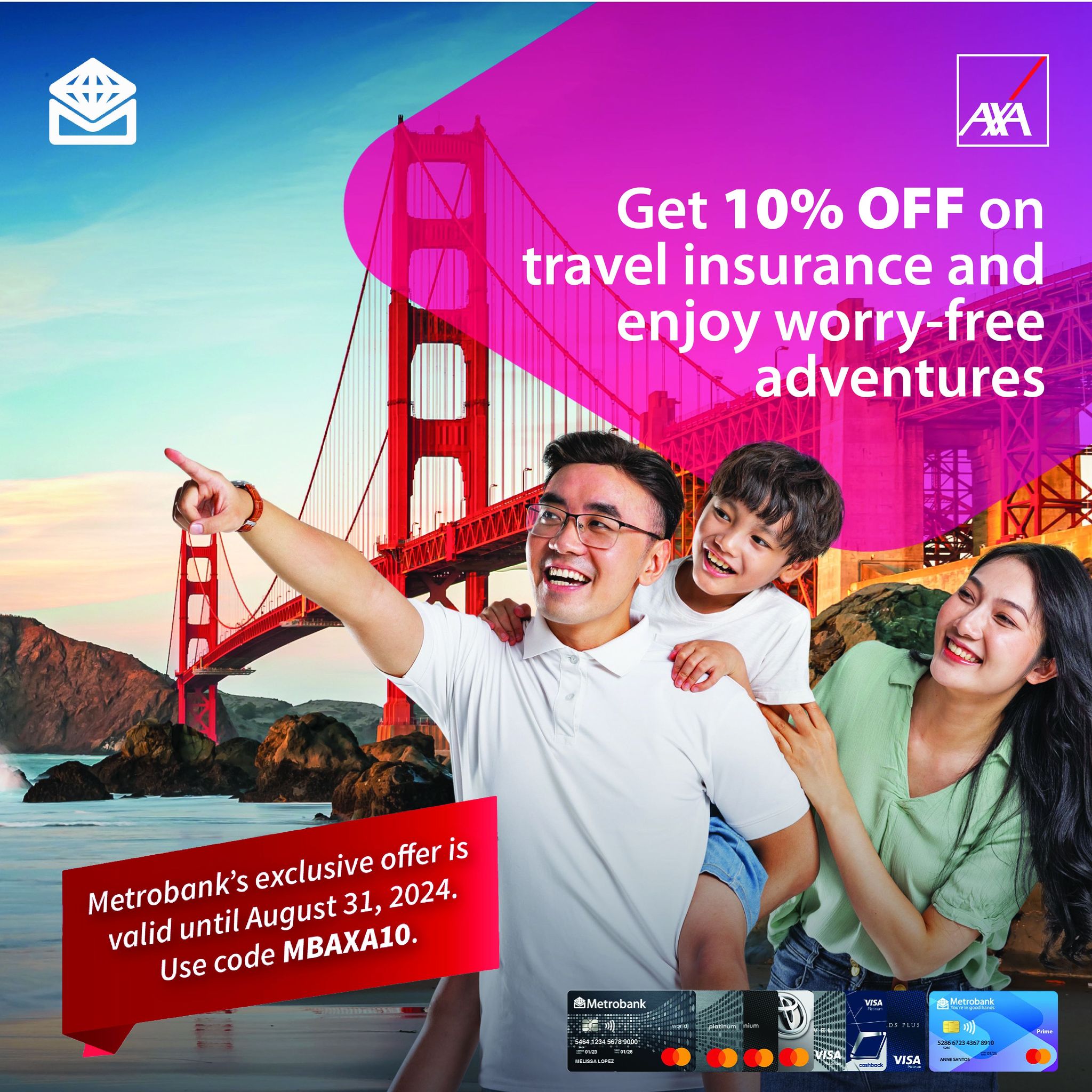 Metrobank Card - Embark on an American adventure with your... | Facebook