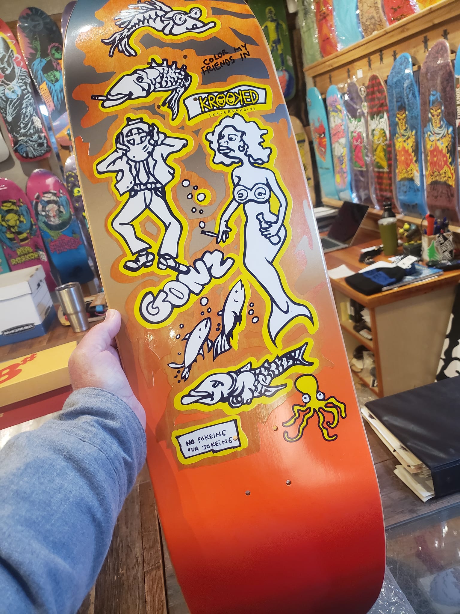 Mark Gonzales re-issue skateboard