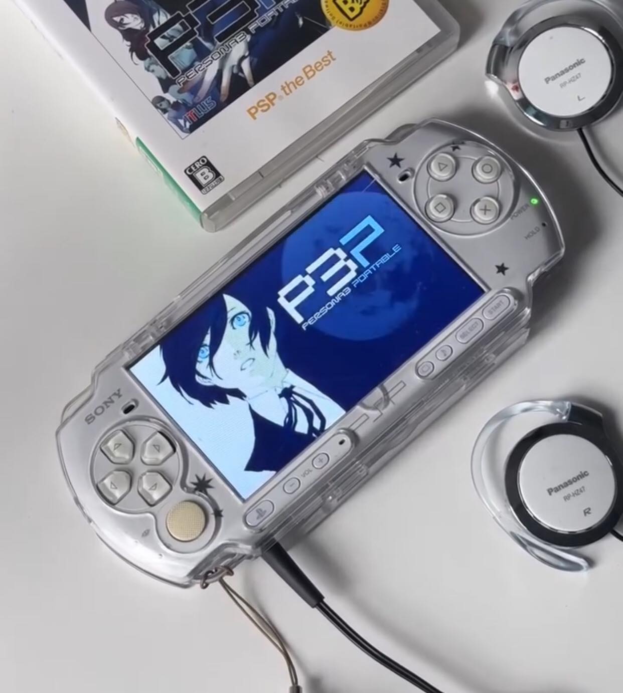 หาอีกรอบค่ะ🙇‍♀️ psp 3000 บอดี้สวยสภาพดีมีเกมแปลงแล้ว64gb สีขาวปุ่มขาว ...