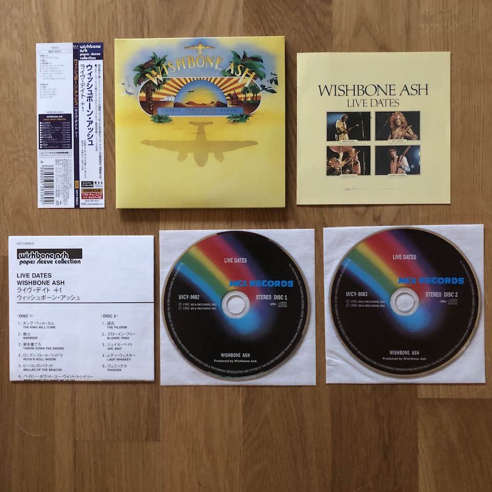 Wishbone Ash's Live Dates album review
