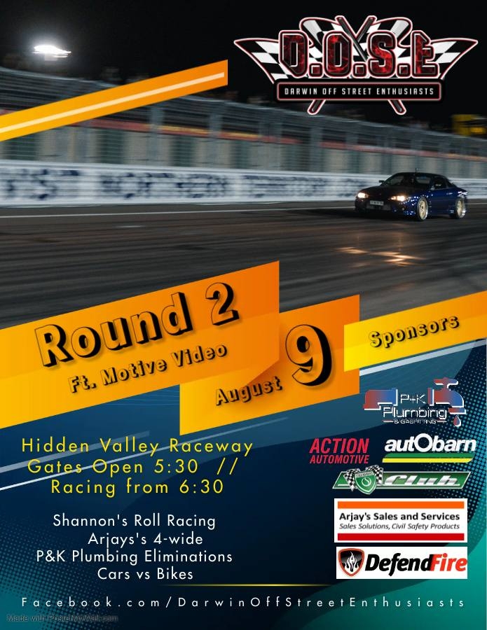 Darwin Roll Racing | Darwin NT