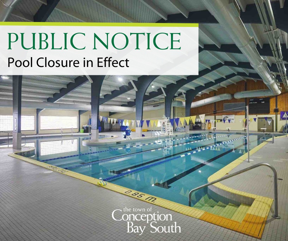 Town - Update: CBS Recreation Complex Pool Please be advised that the ...