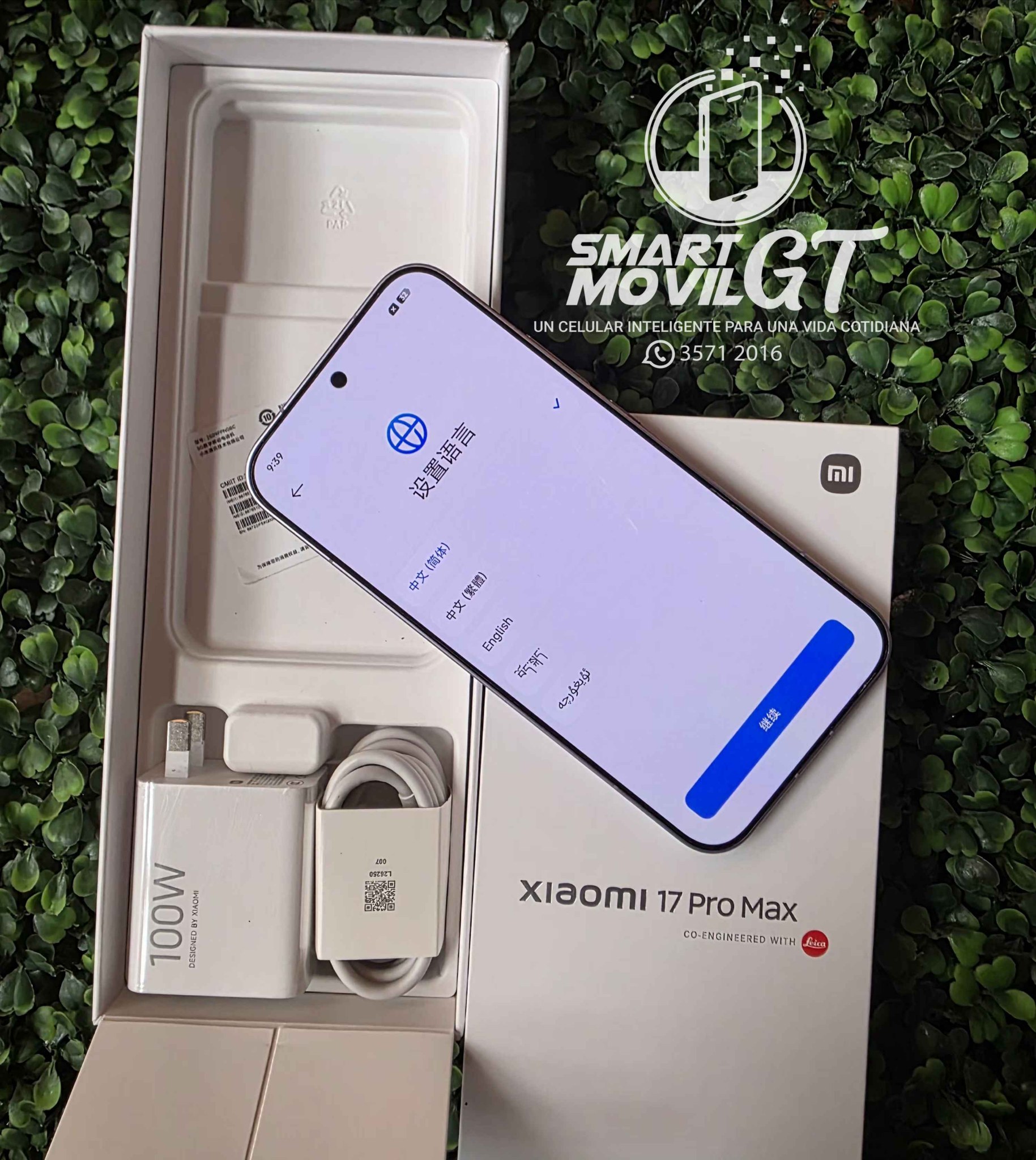 Xiaomi 17 Pro Max 12/512GB. Dual SIM liberado de fábrica. Color: Morado ...