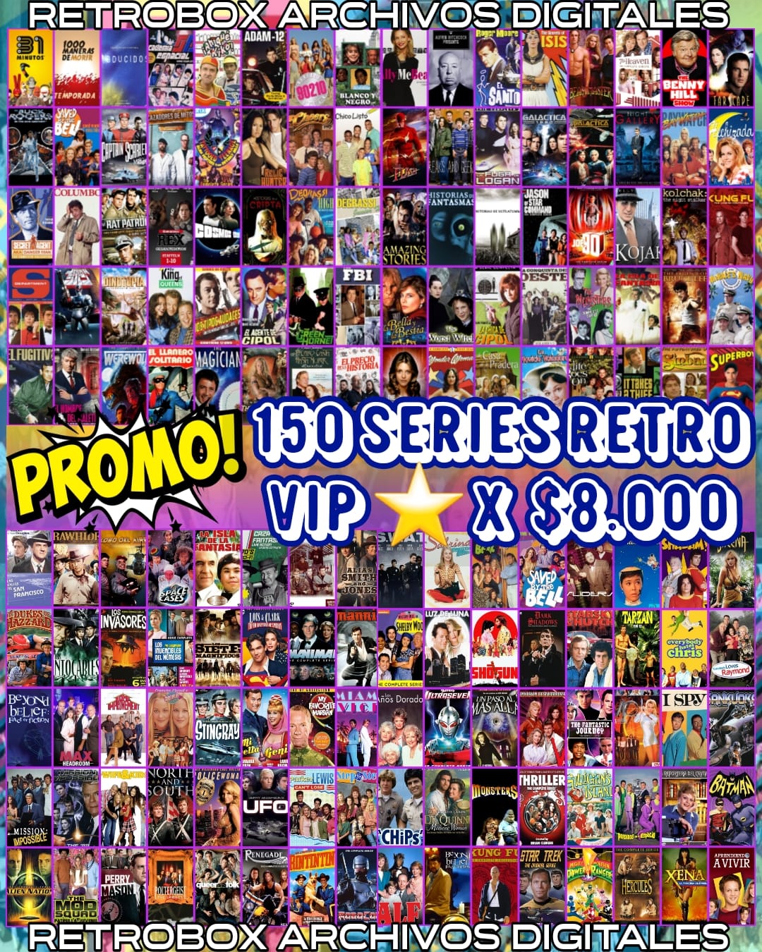 RETROBOX DIGITAL - COMUNIDAD | ⭕️️ 𝐒𝐮𝐩𝐞𝐫 𝐏𝐚𝐜𝐤 150 𝐒𝐞𝐫𝐢𝐞𝐬 𝐑𝐞𝐭𝐫𝐨 𝐕𝐈𝐏 ⭐️ ...