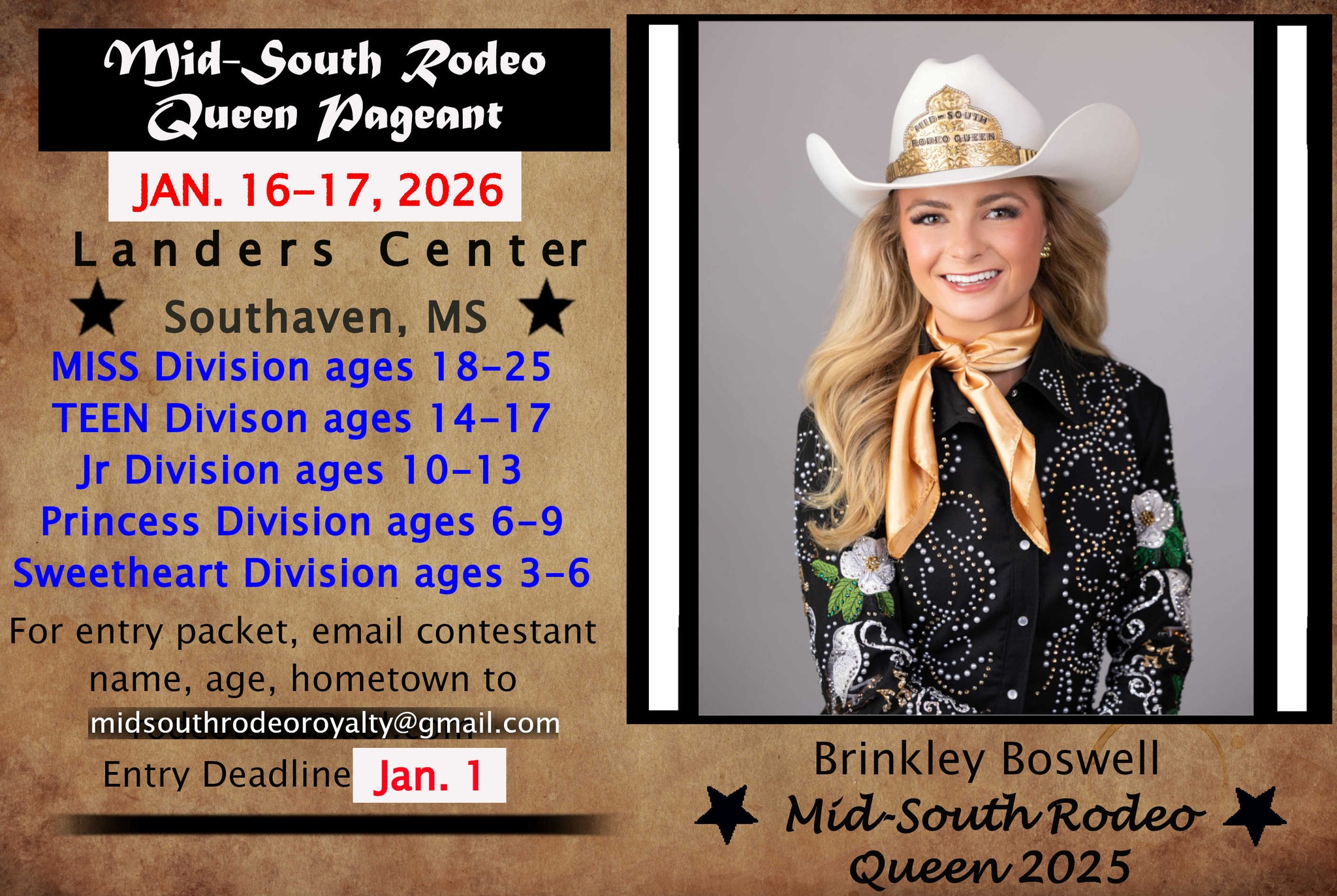 Mid-South Rodeo Queen... - Mid-South Rodeo Queen Pageant