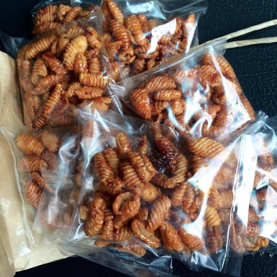 Kuih siput shell snack - Ready untuk pengahantaran ke keporasi sekolah ...