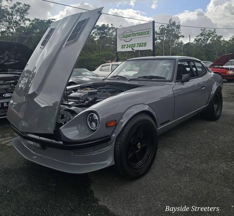 One Up for Barra powered Datsun