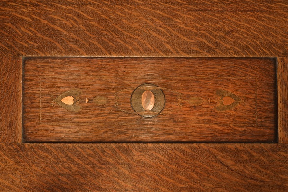 Detail of an inlay designed by... - The Stickley Museum | Facebook