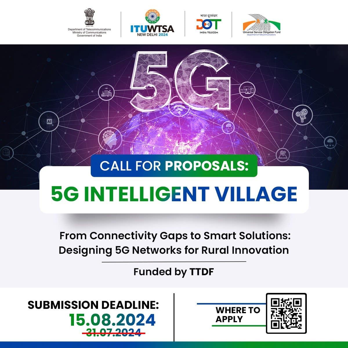 Department - 📢 Apply Now! 📢 Submit your proposal for #5G Intelligent ...