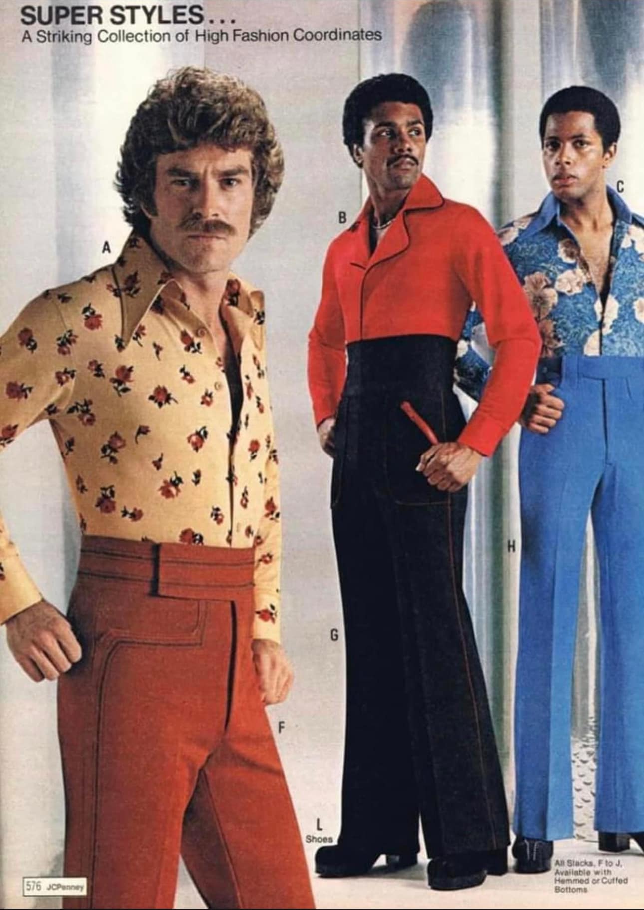 1970s JC Penney catalog. Whose husband would wear these now?