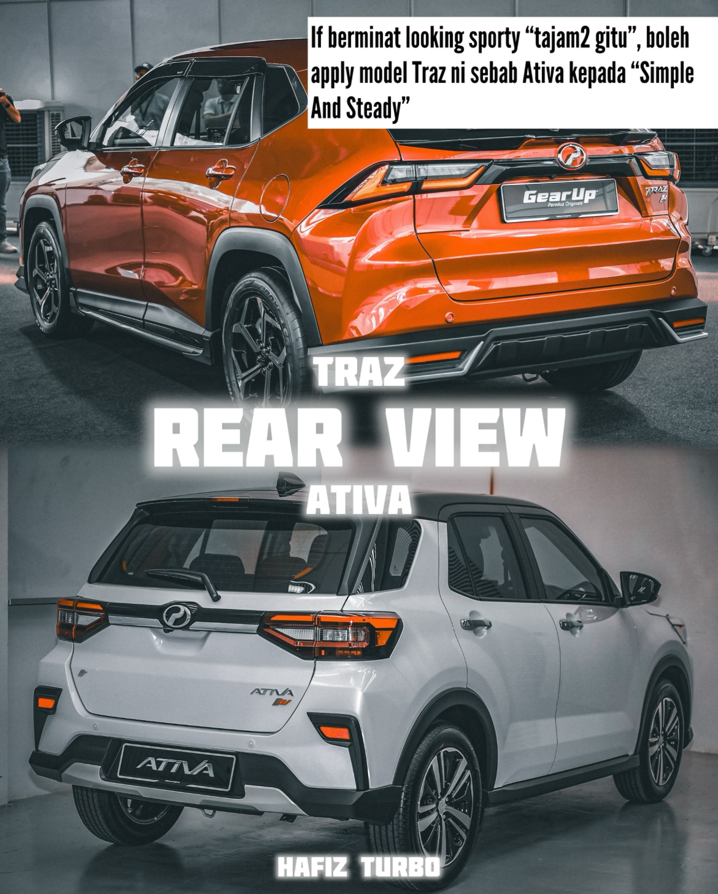 Hafiz Turbo - Perodua Traz 2026 vs Perodua Ativa Keduanya... | Facebook