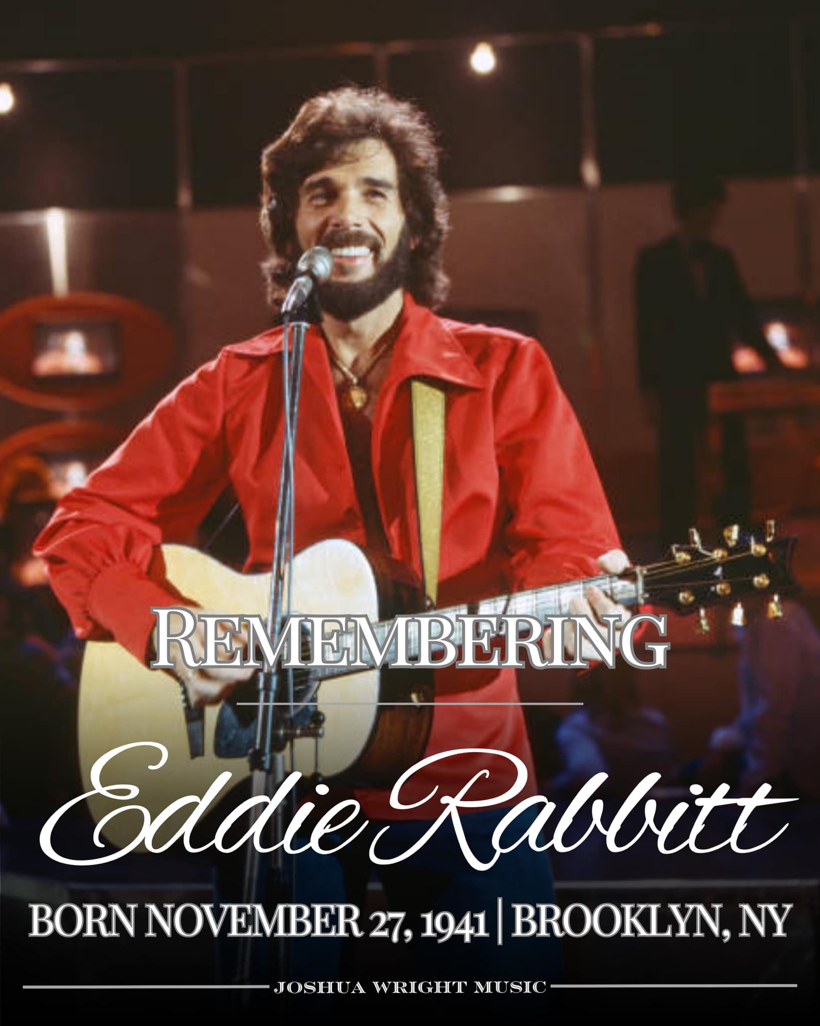 Eddie Rabbitt grew up in East Orange and became a country music
