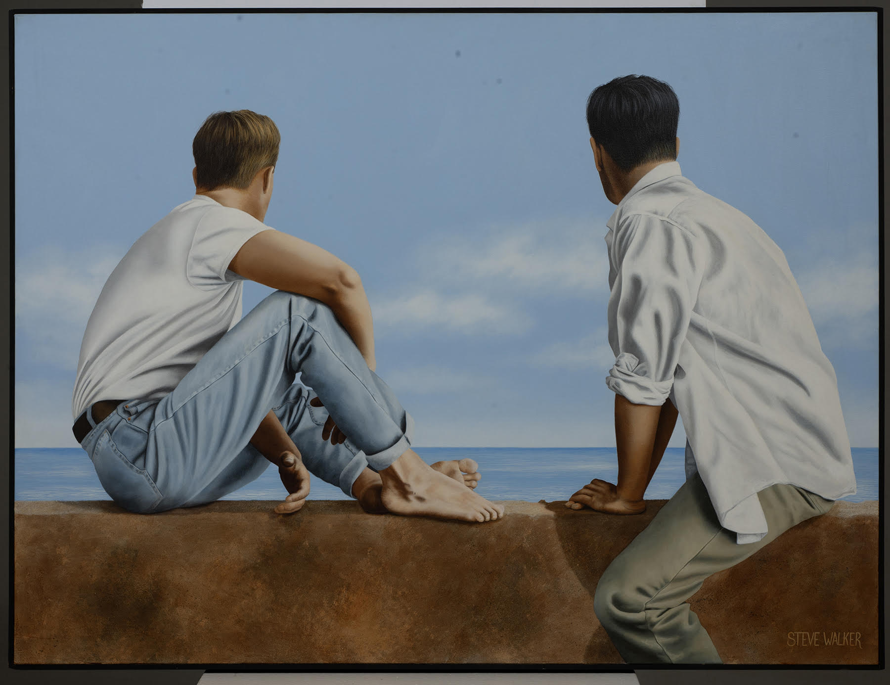 Painter Hapico “Infinite Studies 2025 Art of the Day is Looking into Infinity. This stunning original