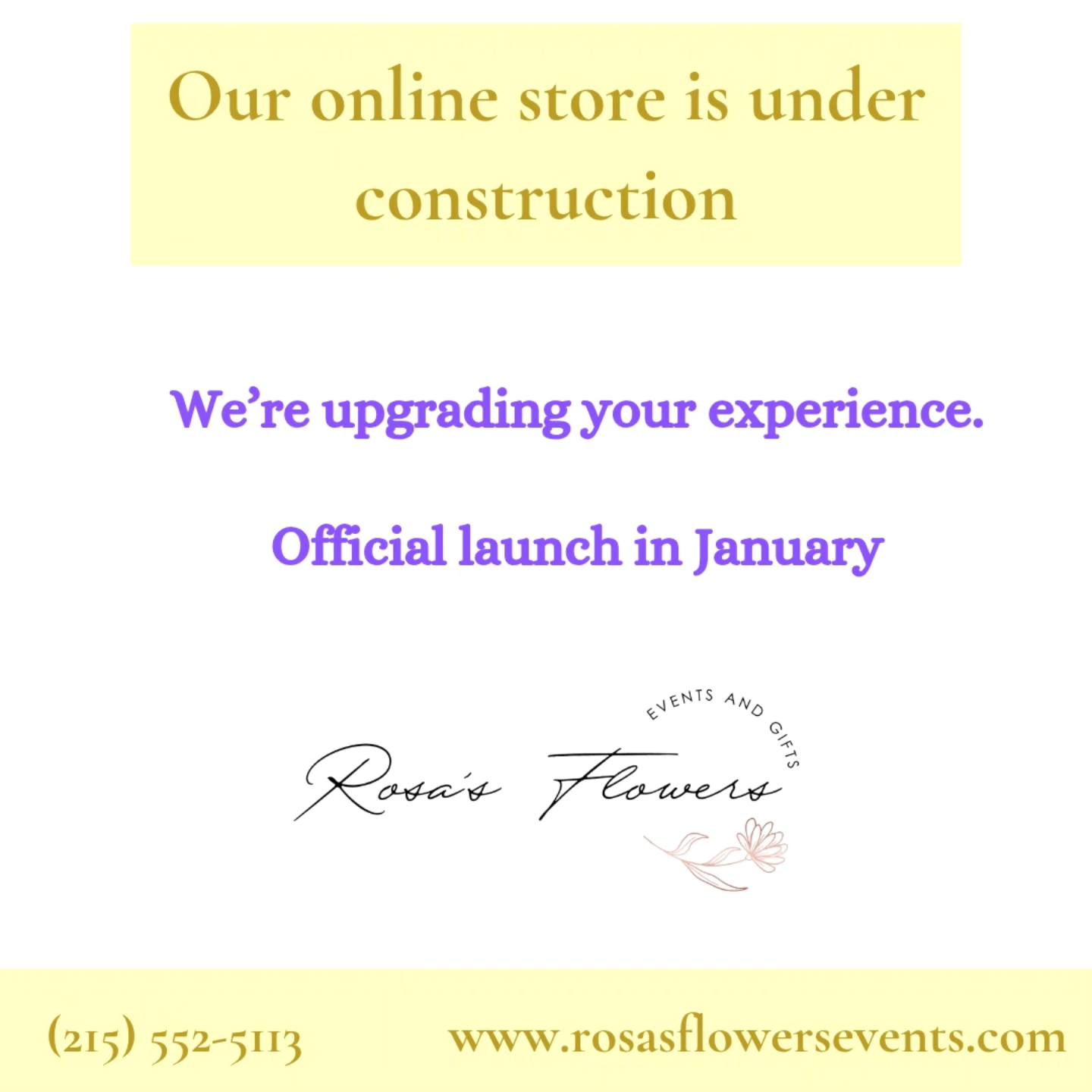 Rosa's Flowers Events LLC | Philadelphia PA