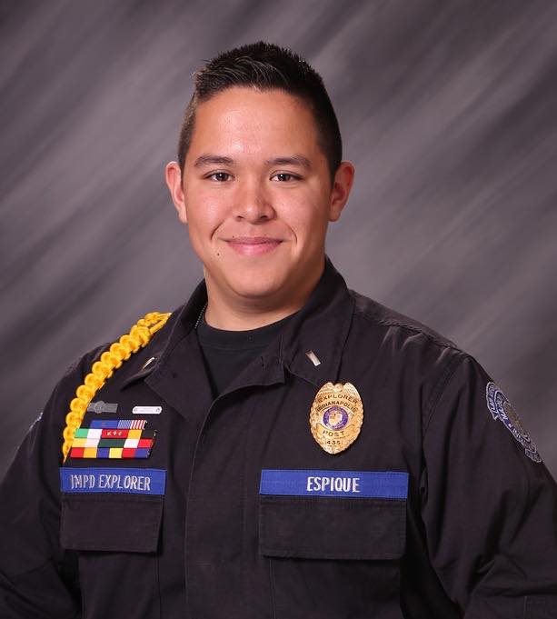 IMPD News - Explorer Espique, a Ben Davis High School student, was ...