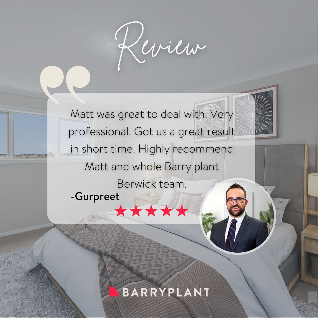 🌟🏡 Exceptional Success 🏡🌟 Our... - Barry Plant Berwick | Facebook
