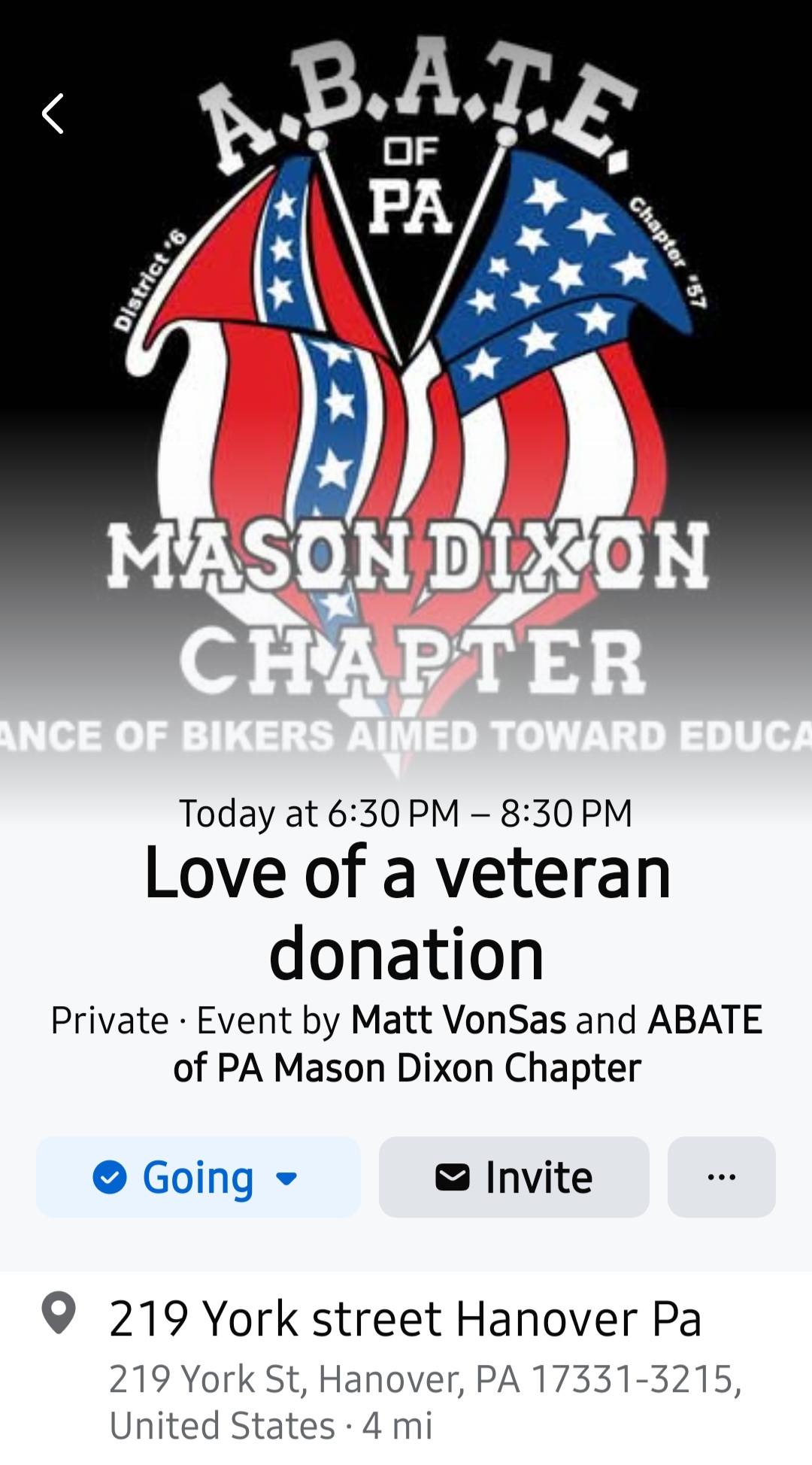 Mason Dixon Chapter... - Mason Dixon Chapter of ABATE of PA