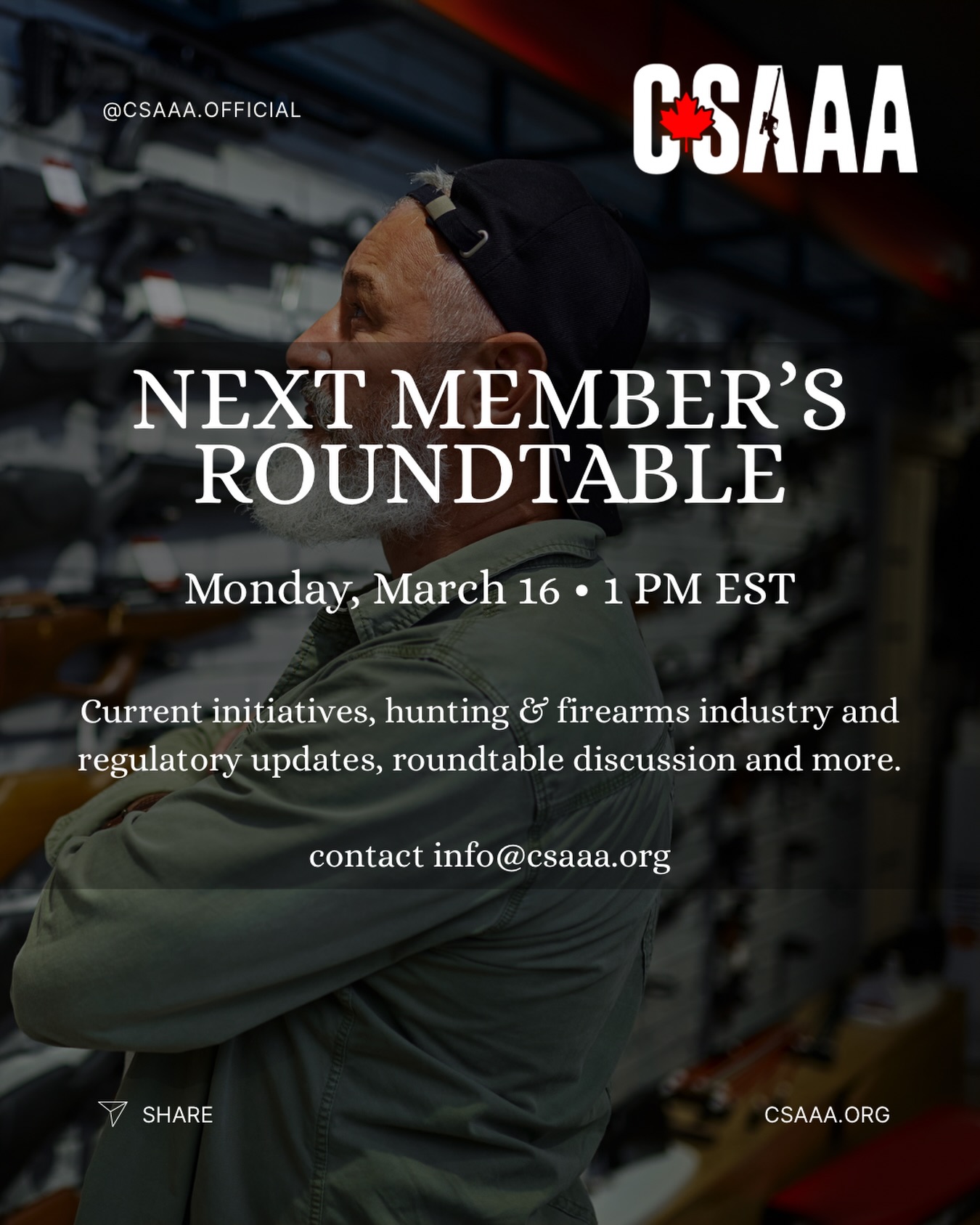Canadian... - Canadian Sporting Arms & Ammunition Association