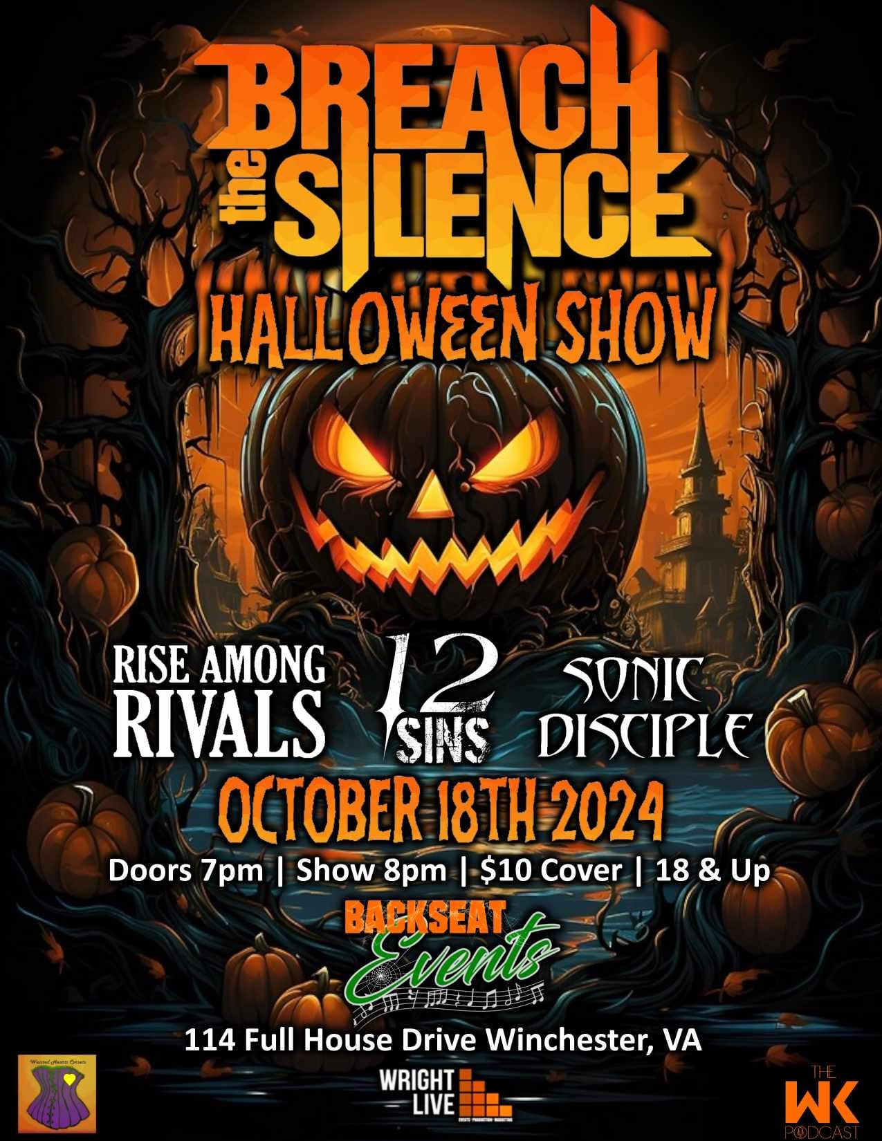 Breach The Silence Halloween! Rise Among Rivals, 12 Sins, Sonic ...