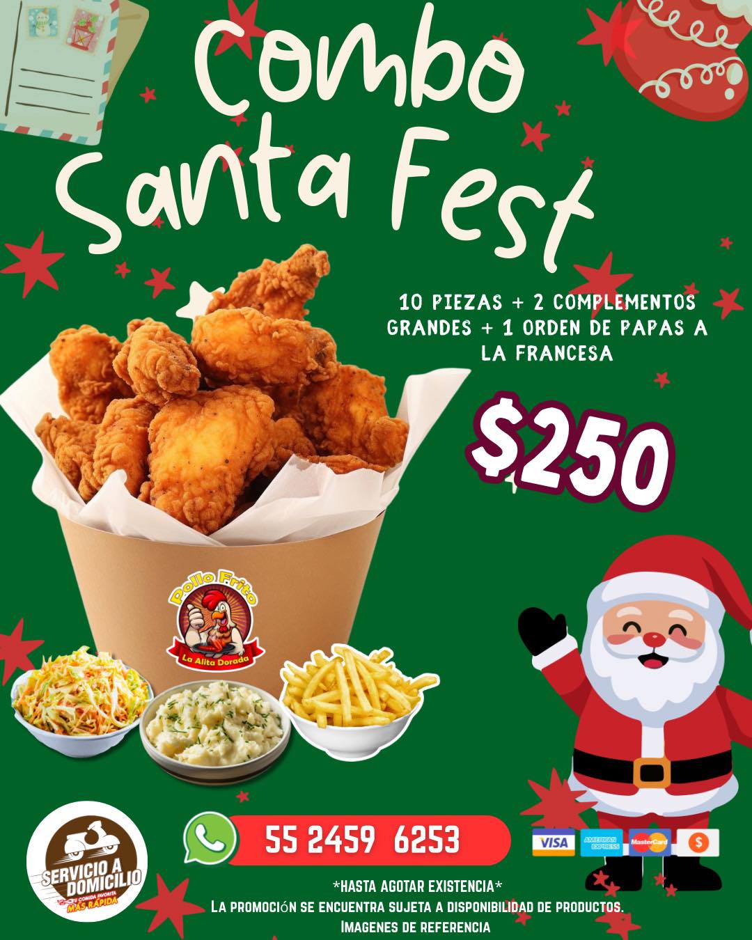 La - PROMOCIONES NAVIDEÑAS TODO DICIEMBRE! Aparta tu cena navideña y ...