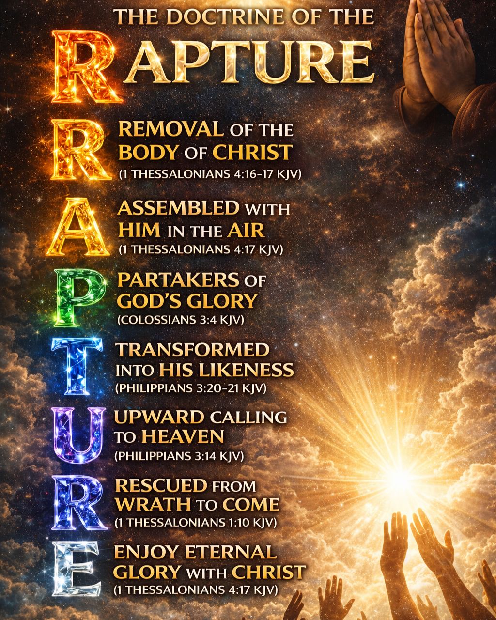 Preach - 📖 “THE DOCTRINE OF THE RAPTURE” A Blessed Hope for the Body of ...
