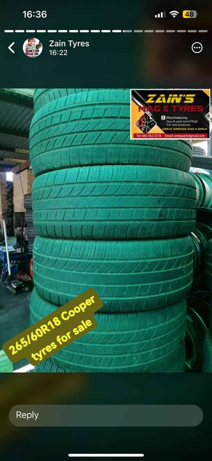 Zain Mags and Tyres | Paarl