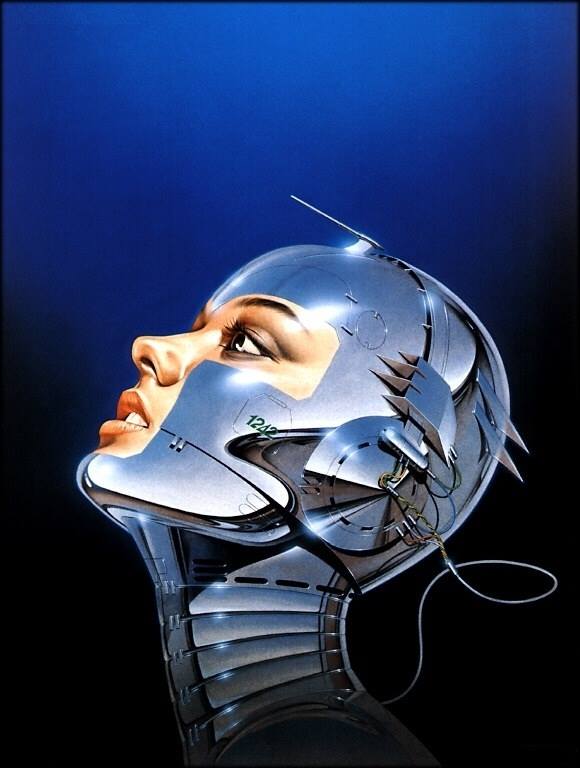 Sorayama Hajime's Gynoid #4 artwork