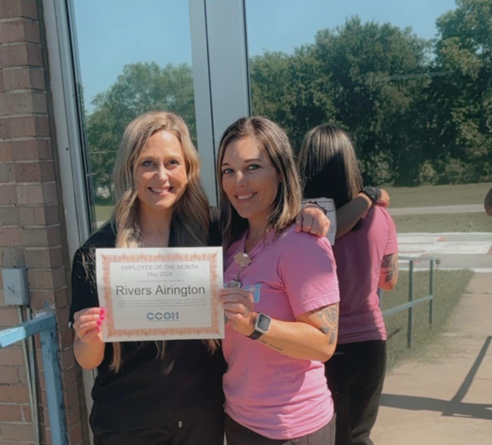 Coal - CCGH would like to congratulate Rivers Airington, our employee ...