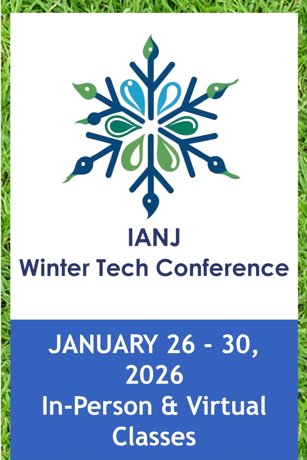 Irrigation - Earn CECs at the IANJ 2026 Winter Tech! January 26 - 30 ...